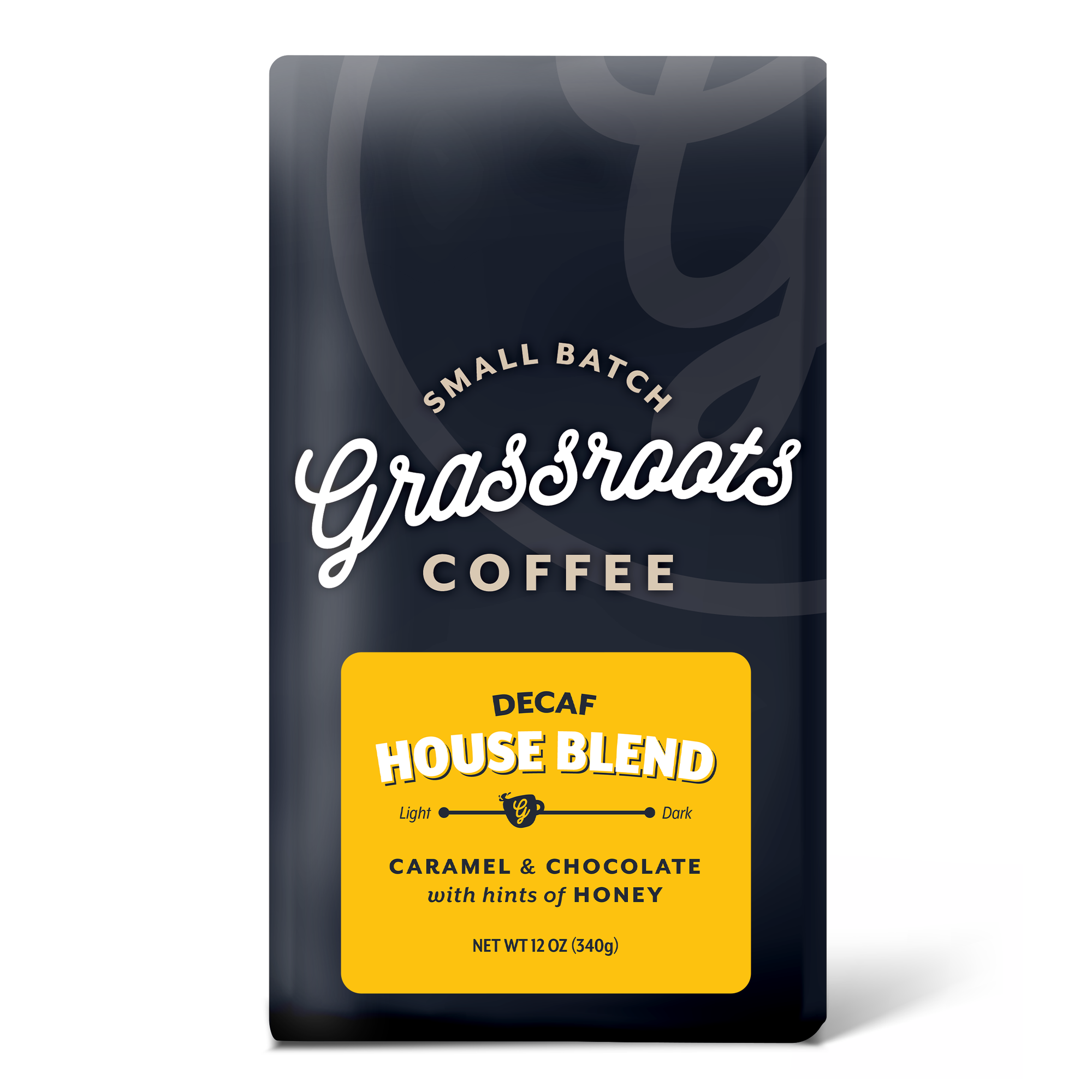 12 oz Decaf House Blend